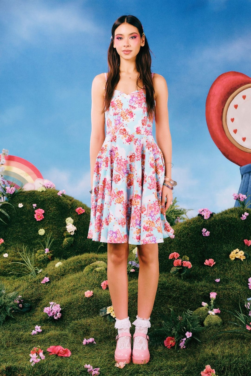 Picnic Bear Knee Dress