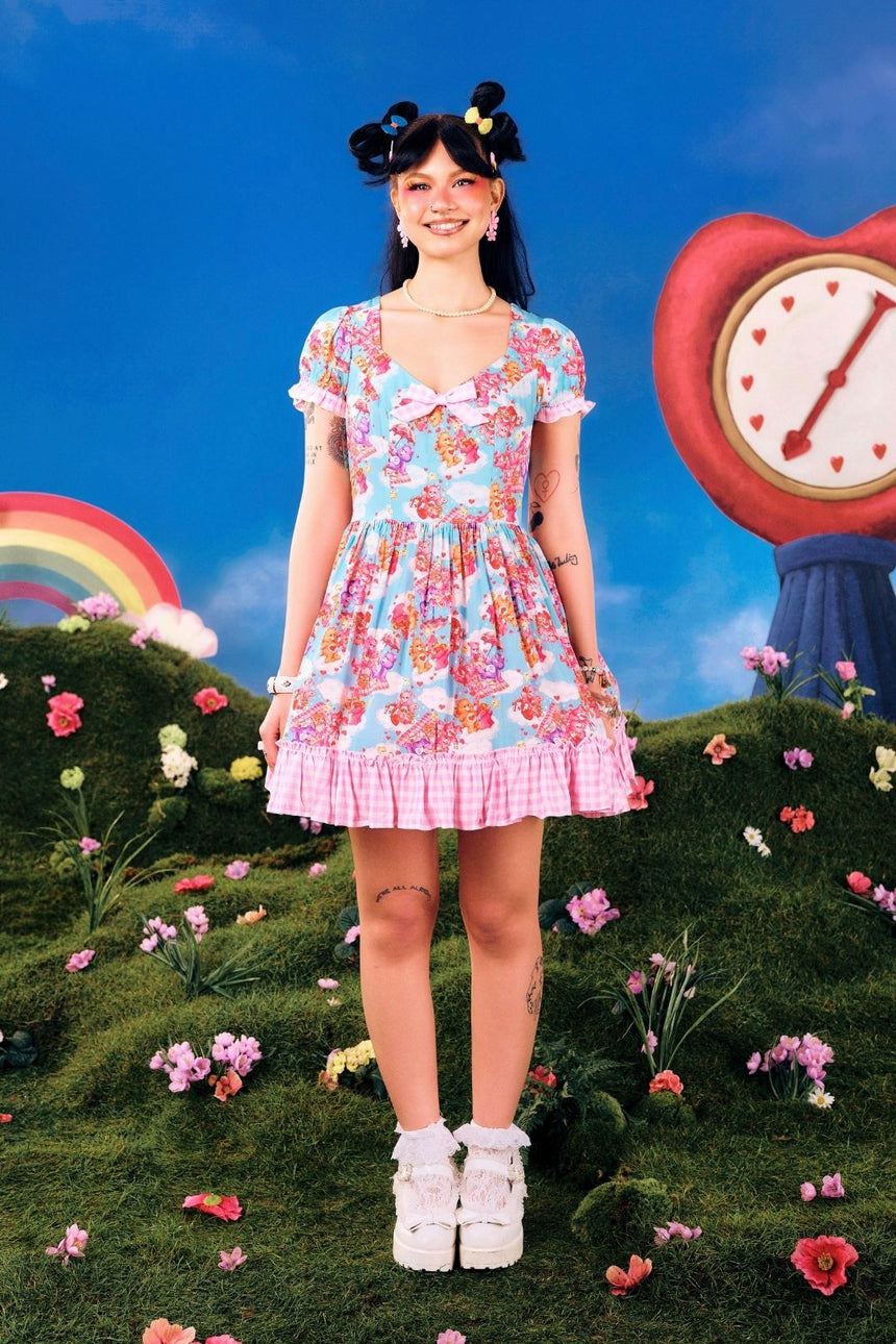 Picnic Bear Mini Dress