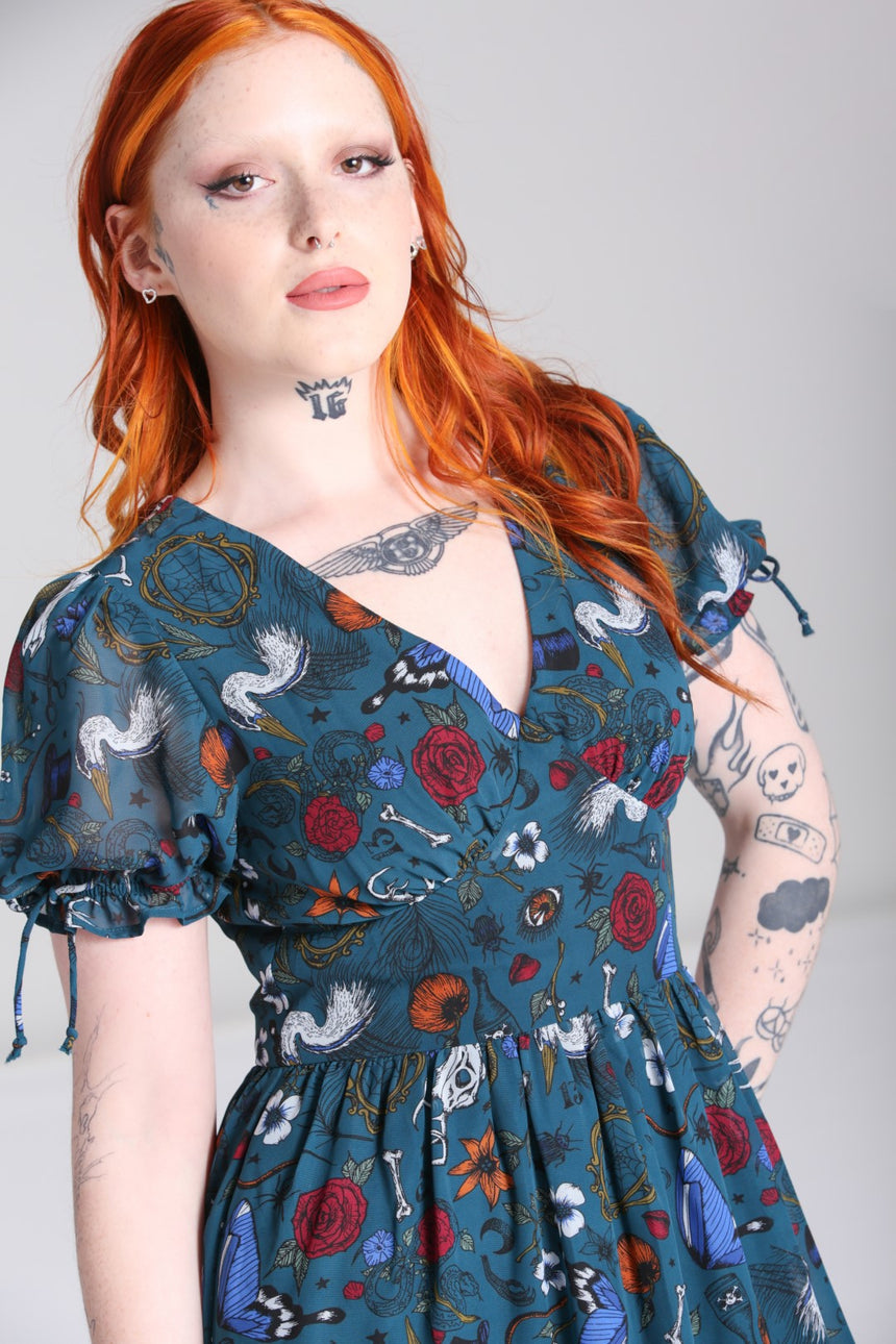 Sianna midi-jurk