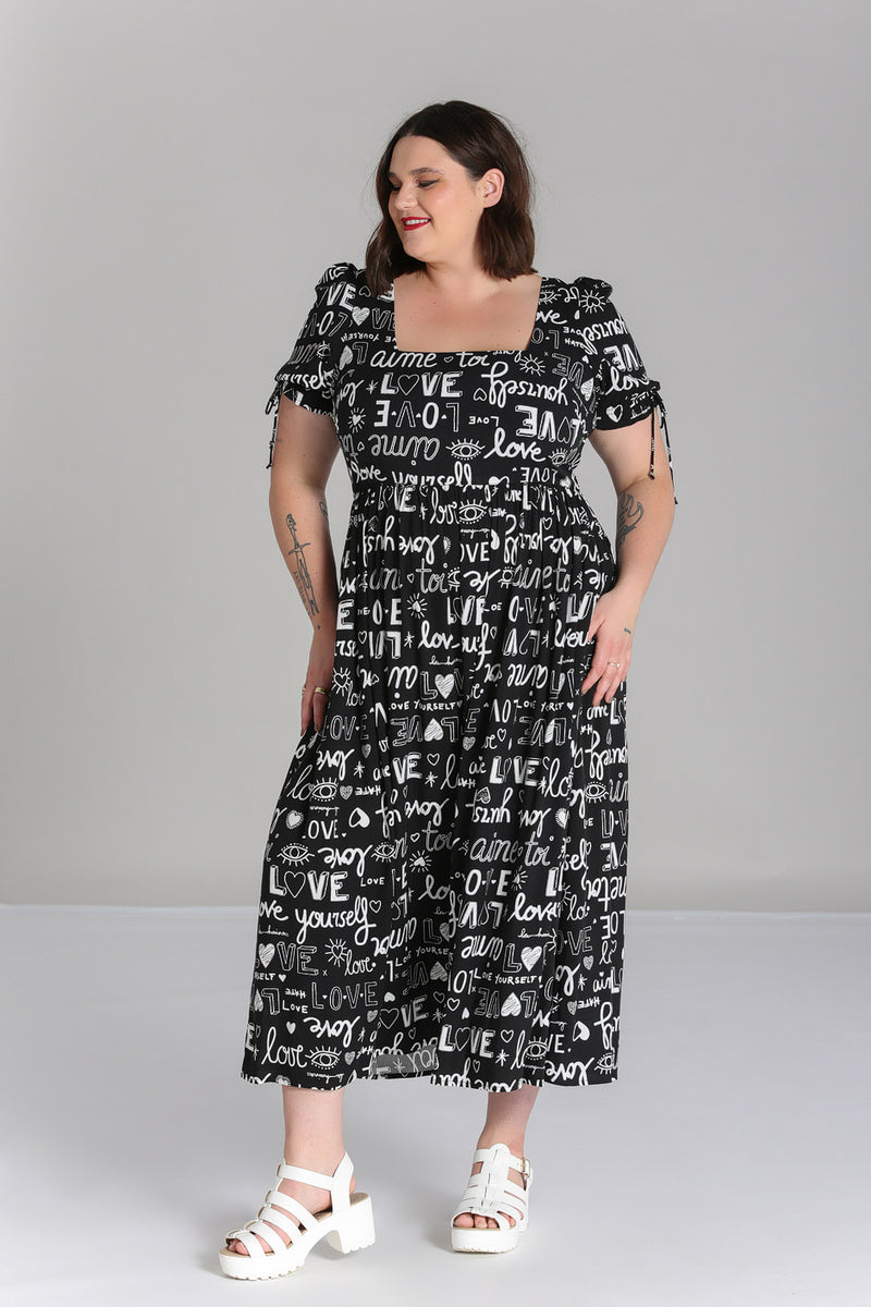 Maxikleid „Liebe dich selbst“