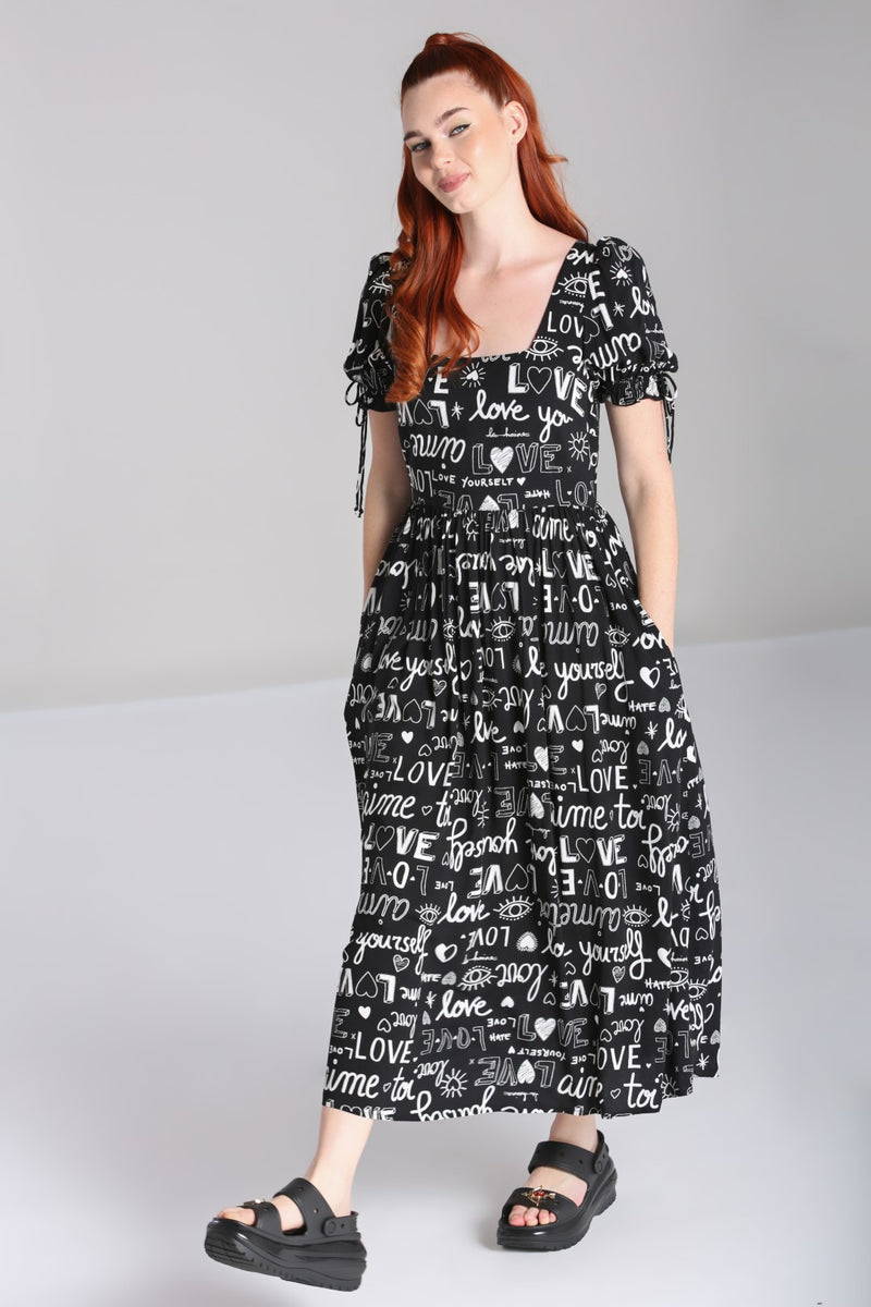Maxikleid „Liebe dich selbst“