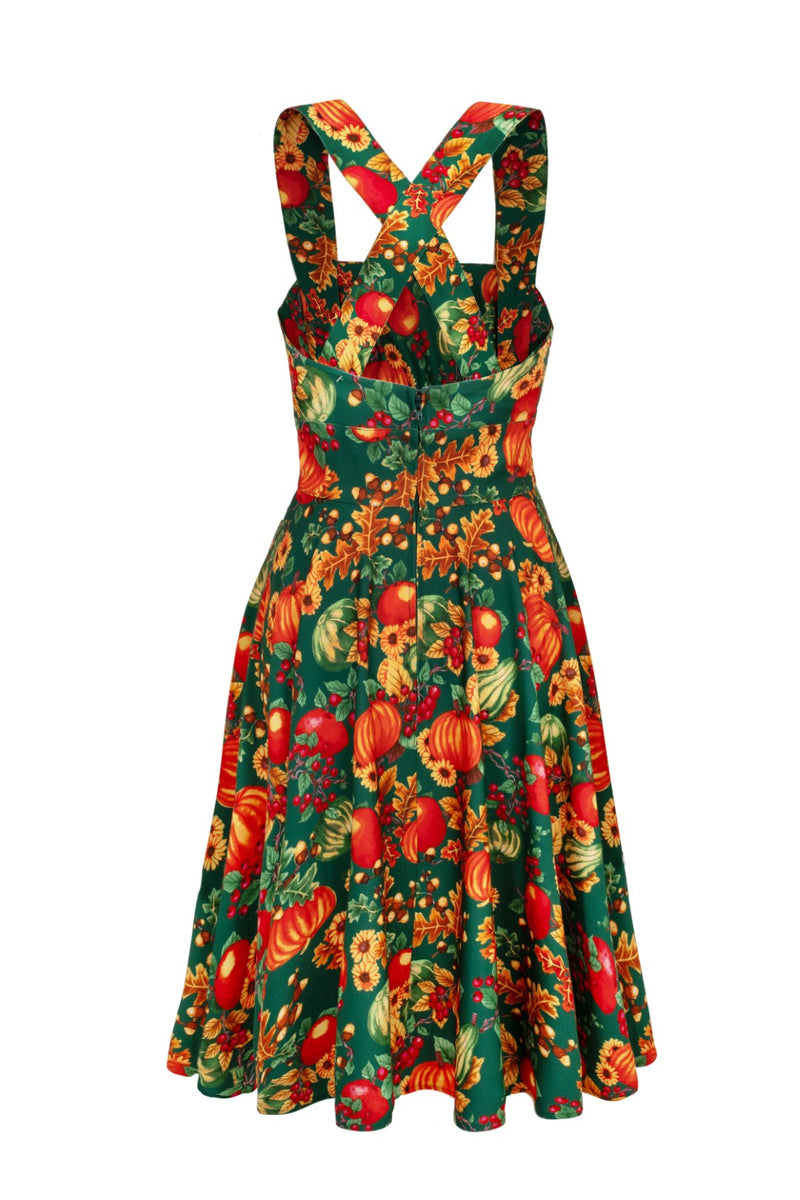 Herbstliches Schürzenkleid