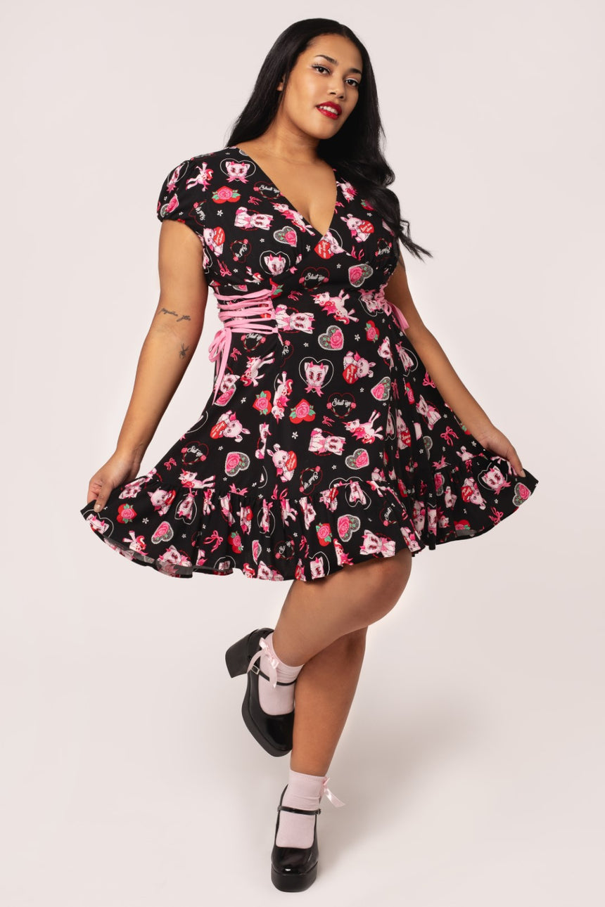 Ich stehe nicht auf dich Minikleid