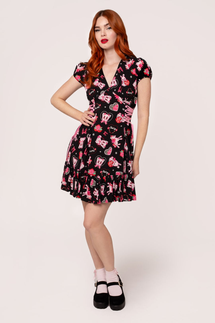 Ich stehe nicht auf dich Minikleid