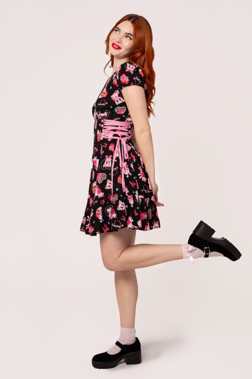 Ich stehe nicht auf dich Minikleid