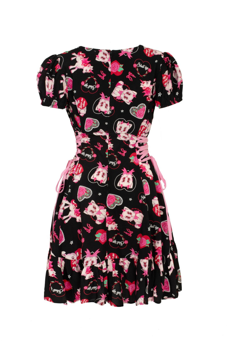 Ich stehe nicht auf dich Minikleid