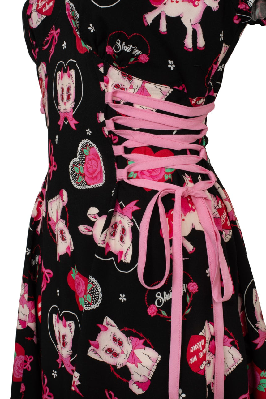 Ich stehe nicht auf dich Minikleid