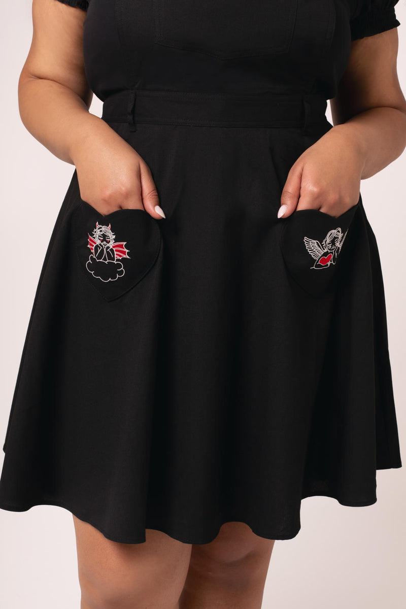 Cupid Pinafore Dress