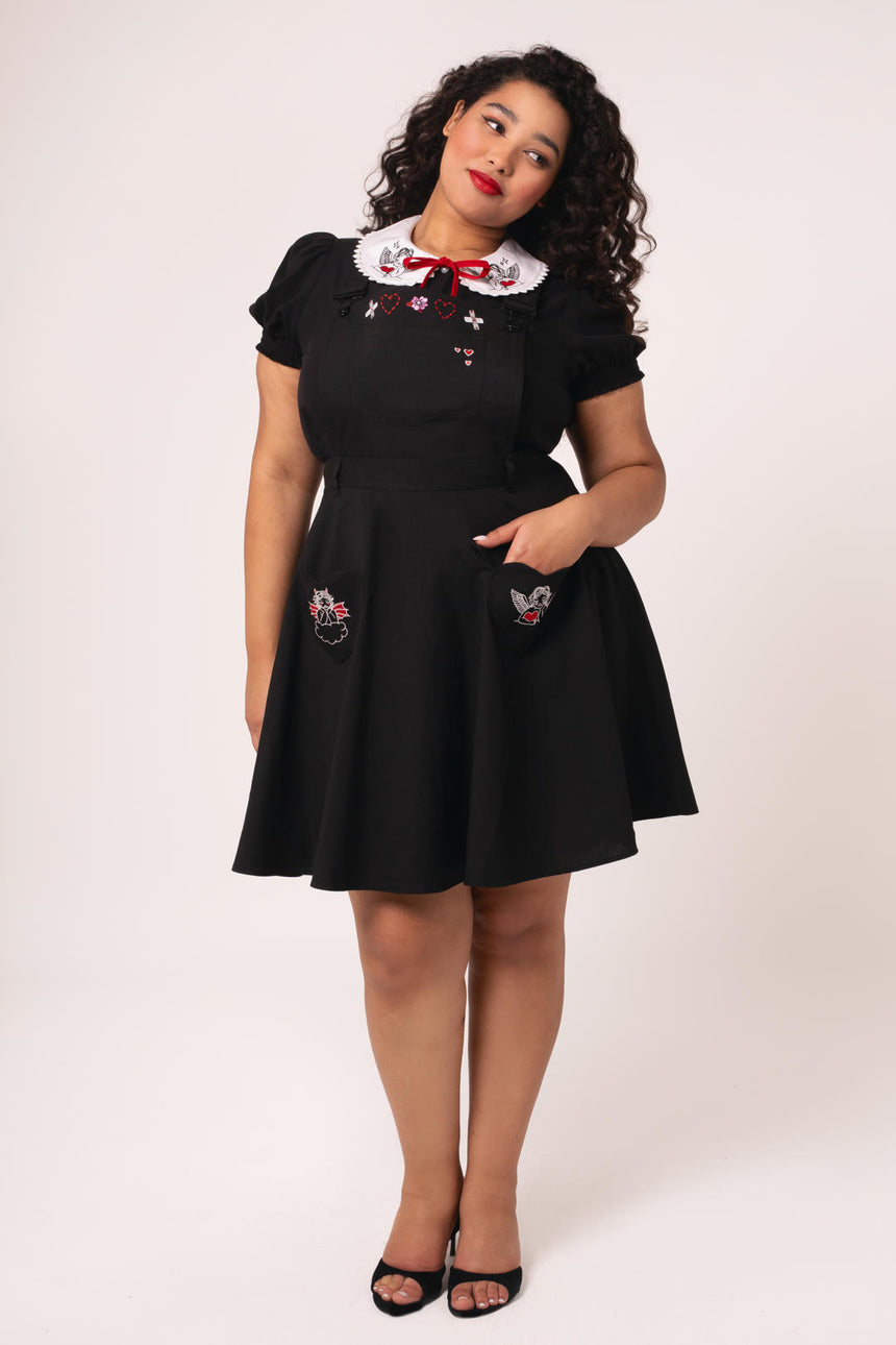 Cupid Pinafore Dress