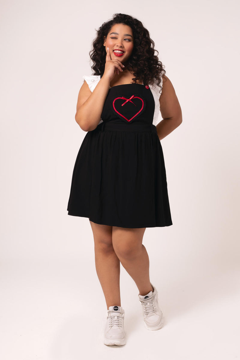 Lucie Pinafore Dress
