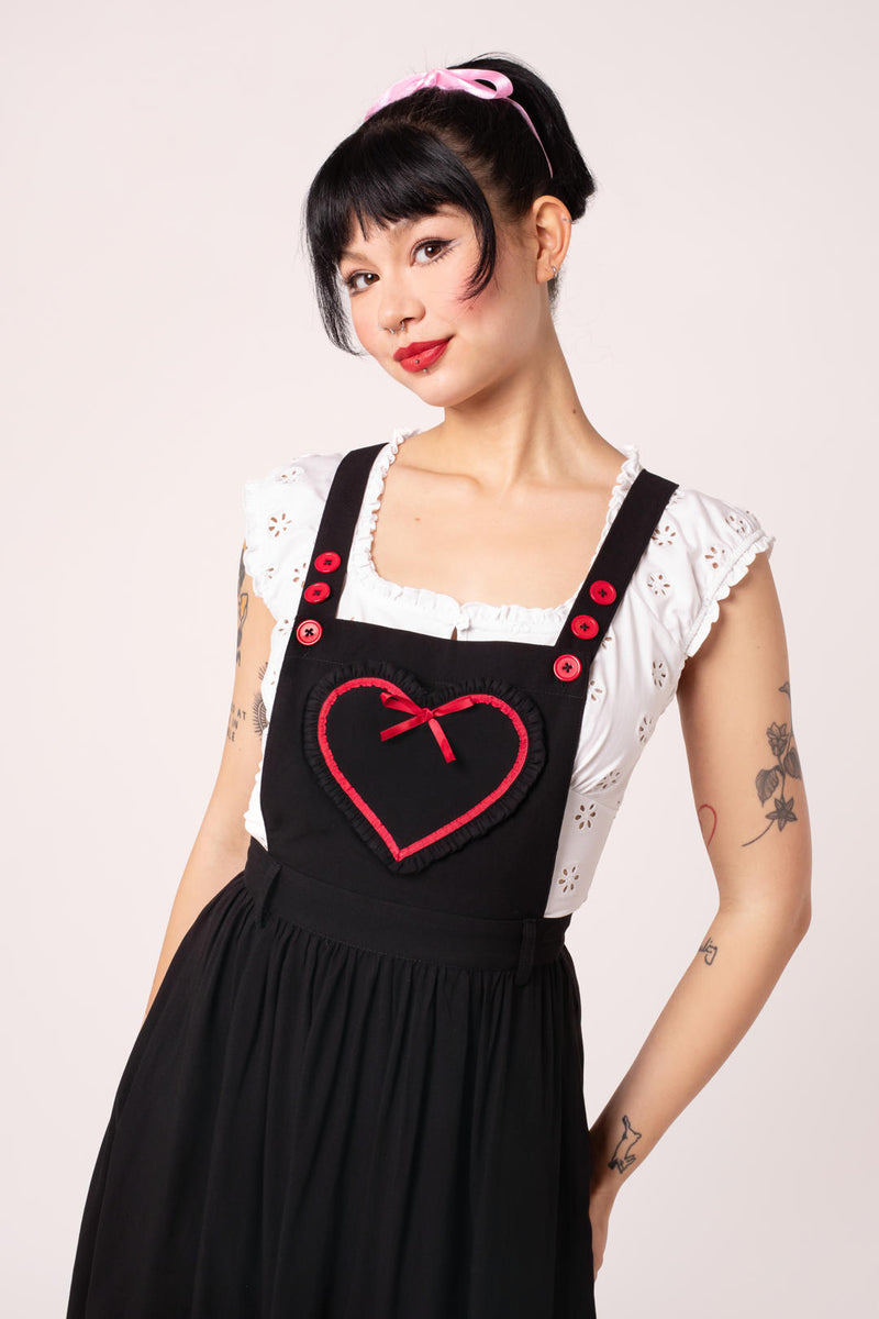 Lucie Pinafore Dress