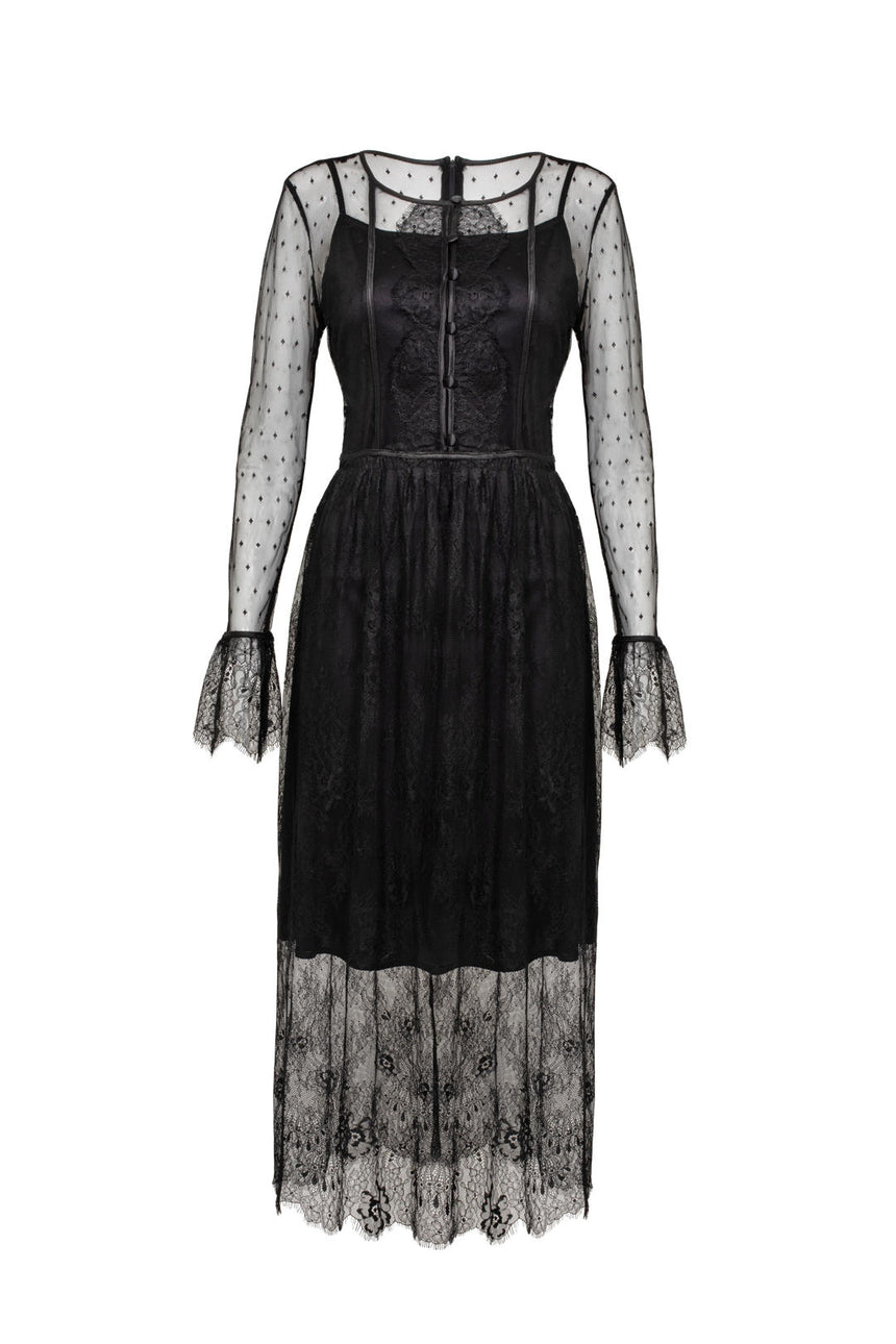 Dark Knight Midi Dress
