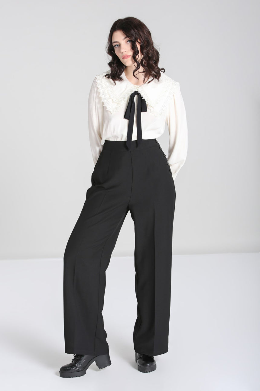 Ginger Swingbroek Zwart
