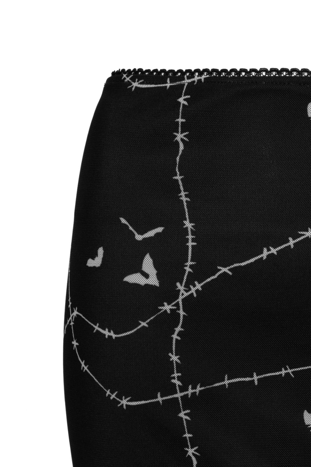 Stitches Mesh Skirt