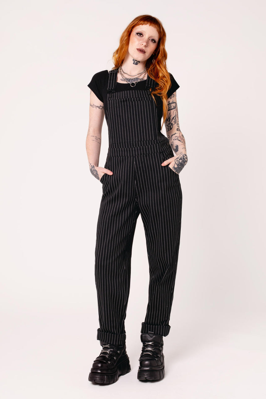 Pinstripe Dungarees