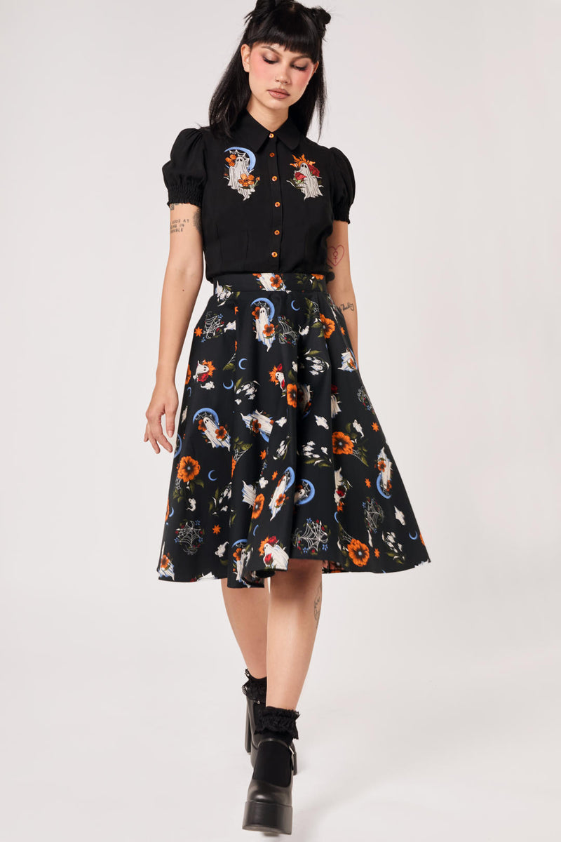 Ghost Flower Skirt