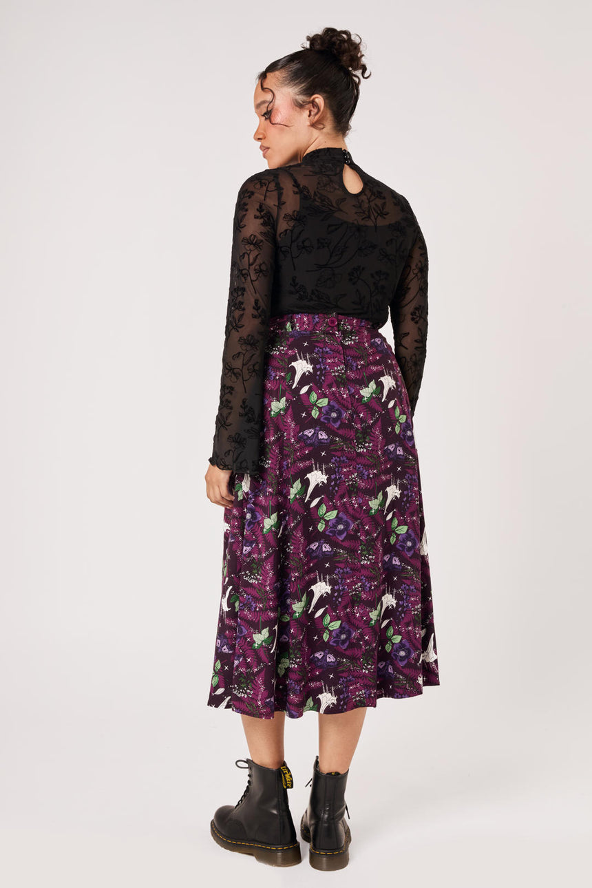 Deadly Bouquet Skirt