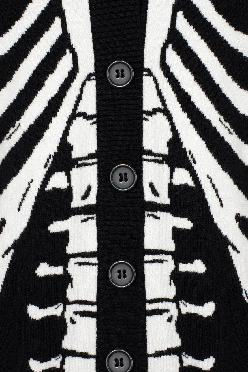 Skelett-Strickjacke BKW