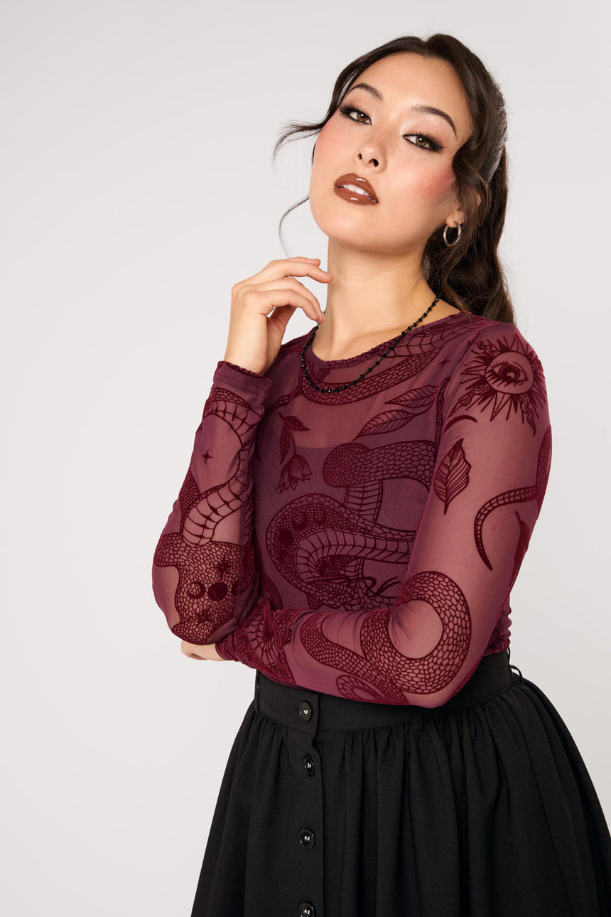 Cobra Charmer Top