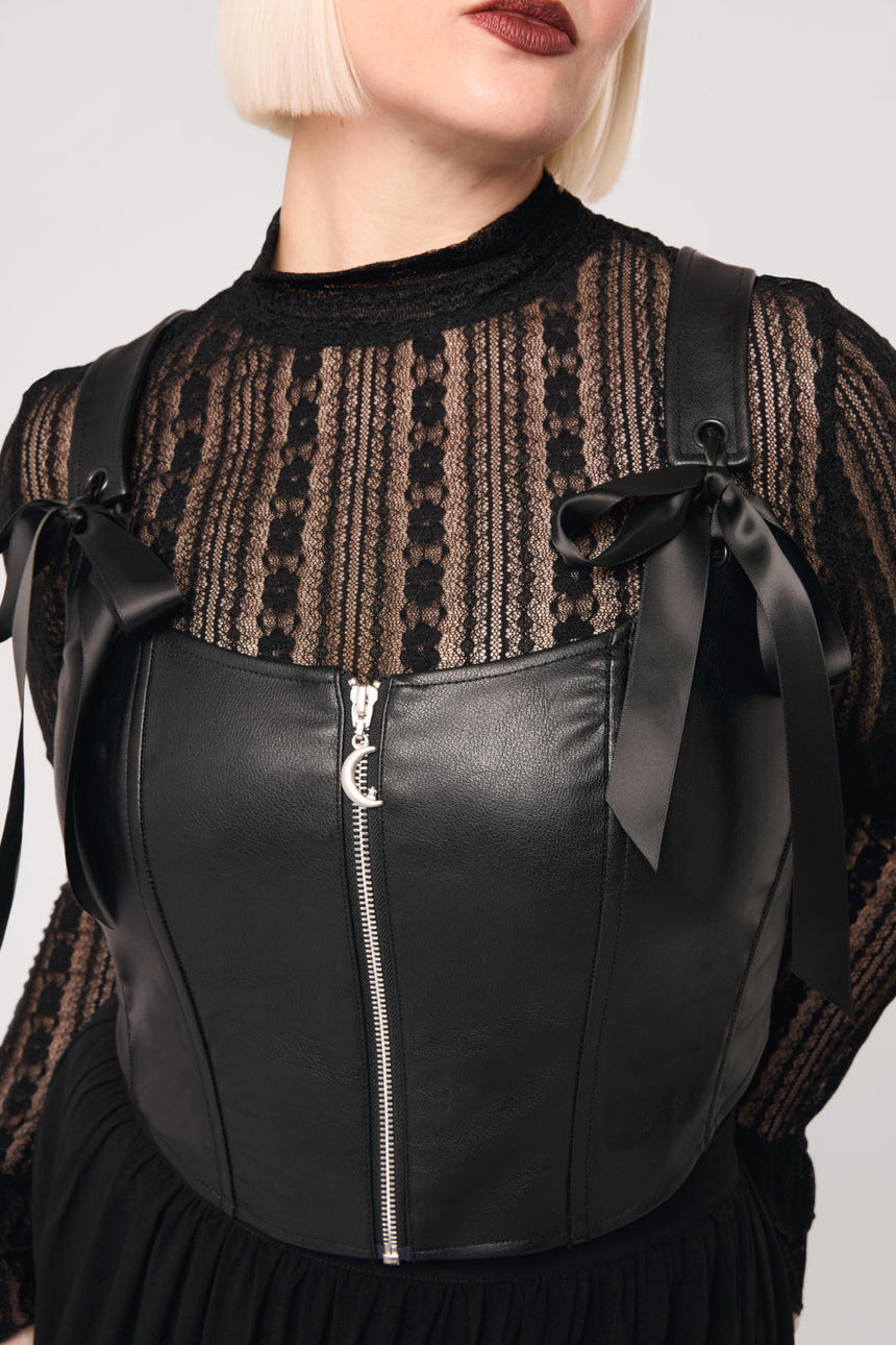 Black Steel Corset