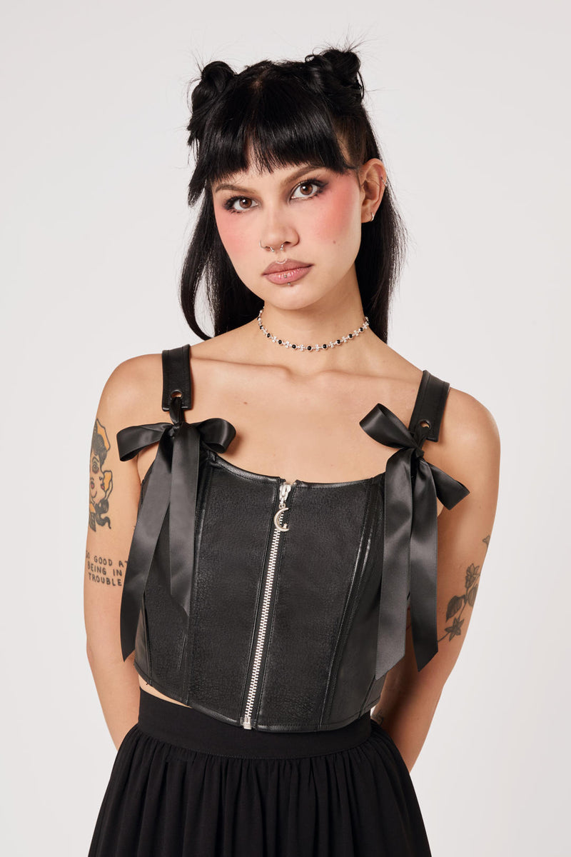 Black Steel Corset