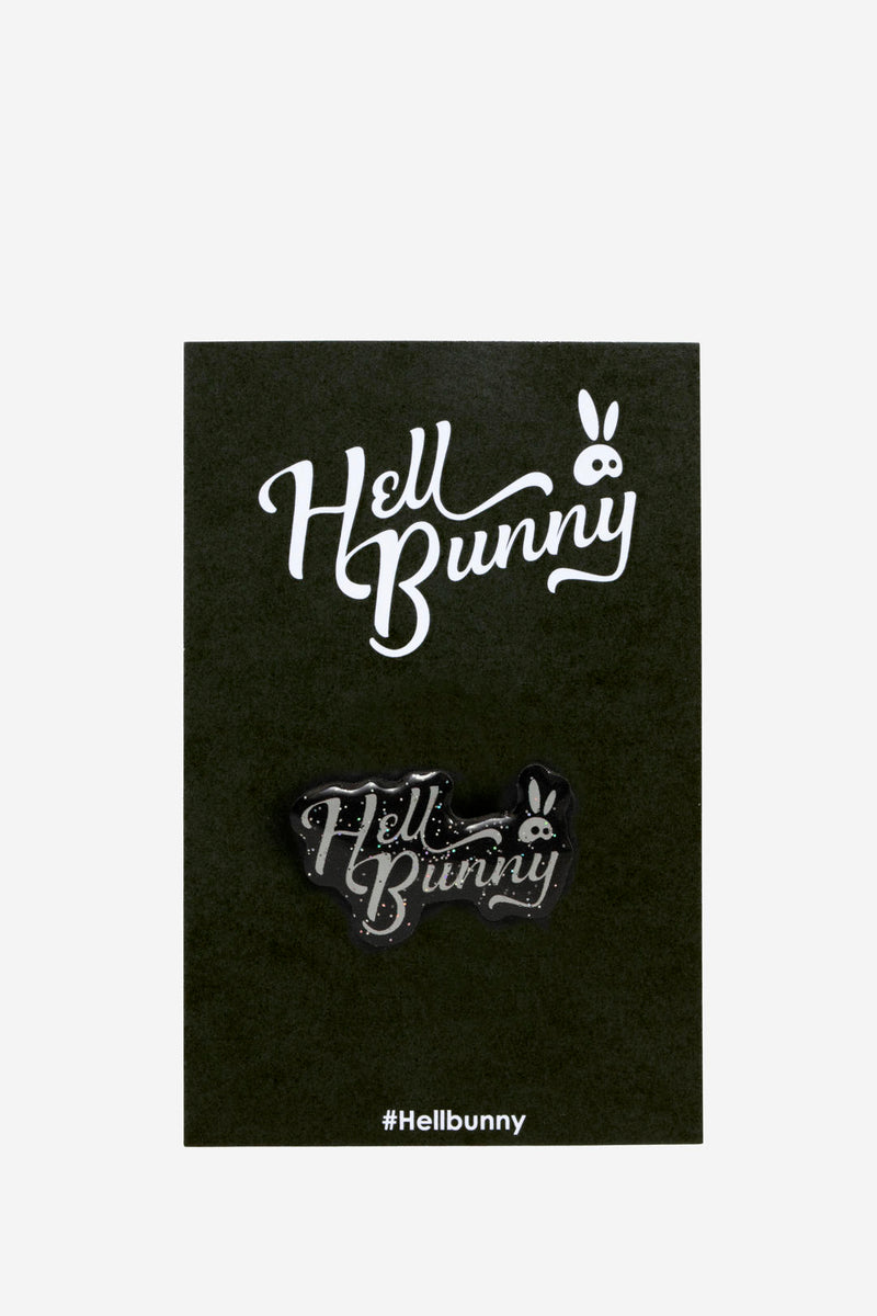 Hell Bunny Glitter Pin