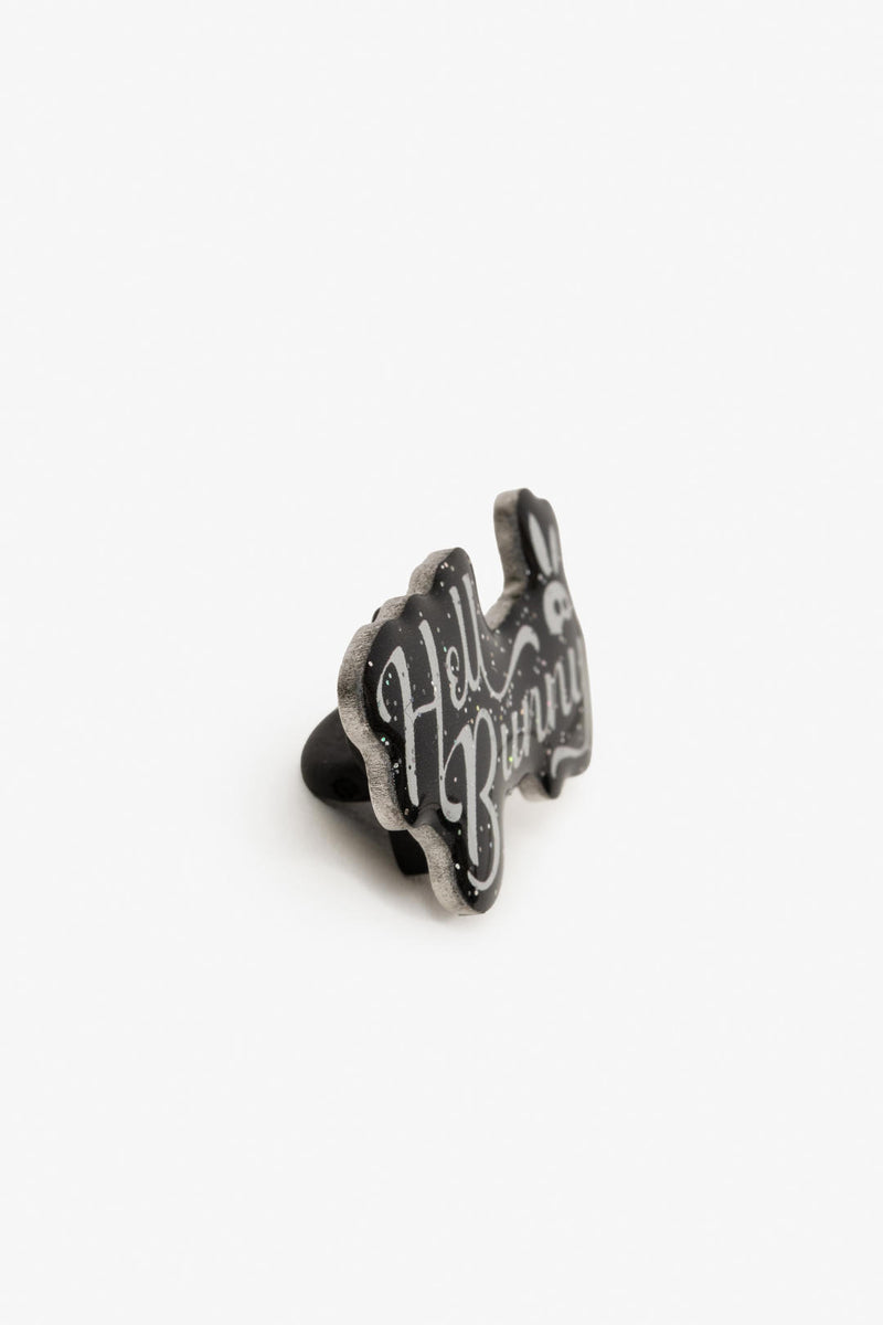 Hell Bunny Glitter Pin