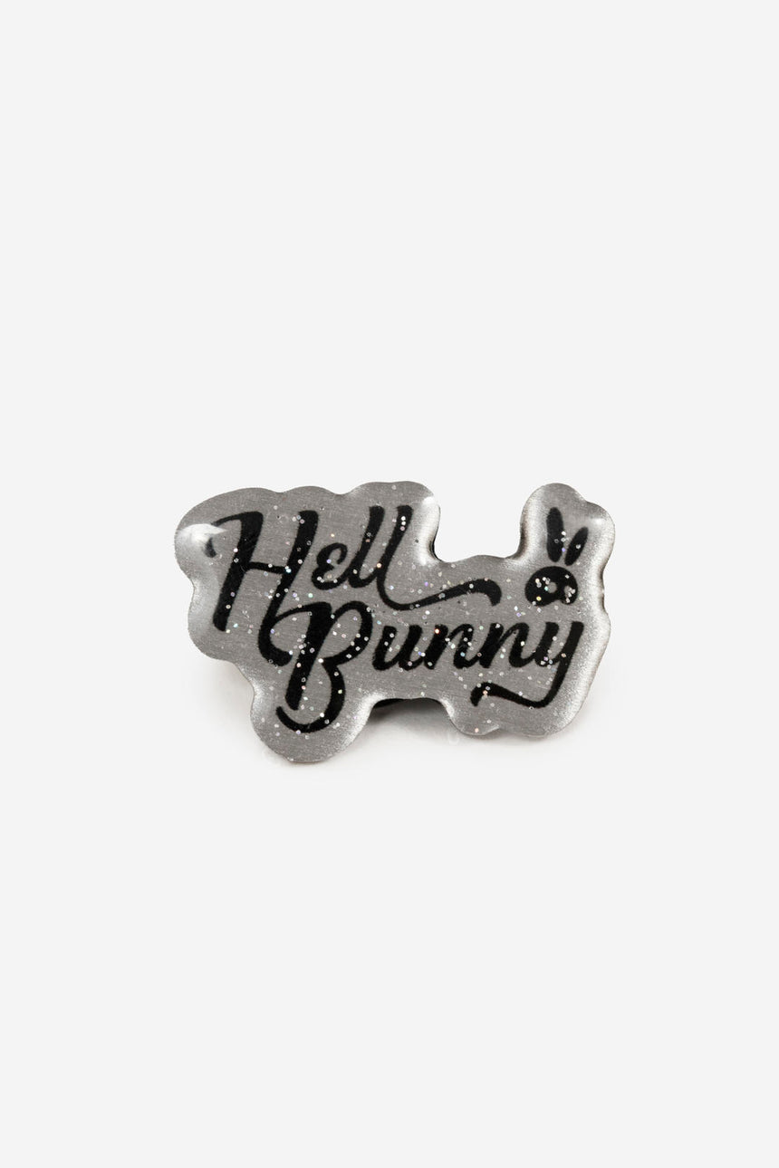 Hell Bunny Glitter Pin
