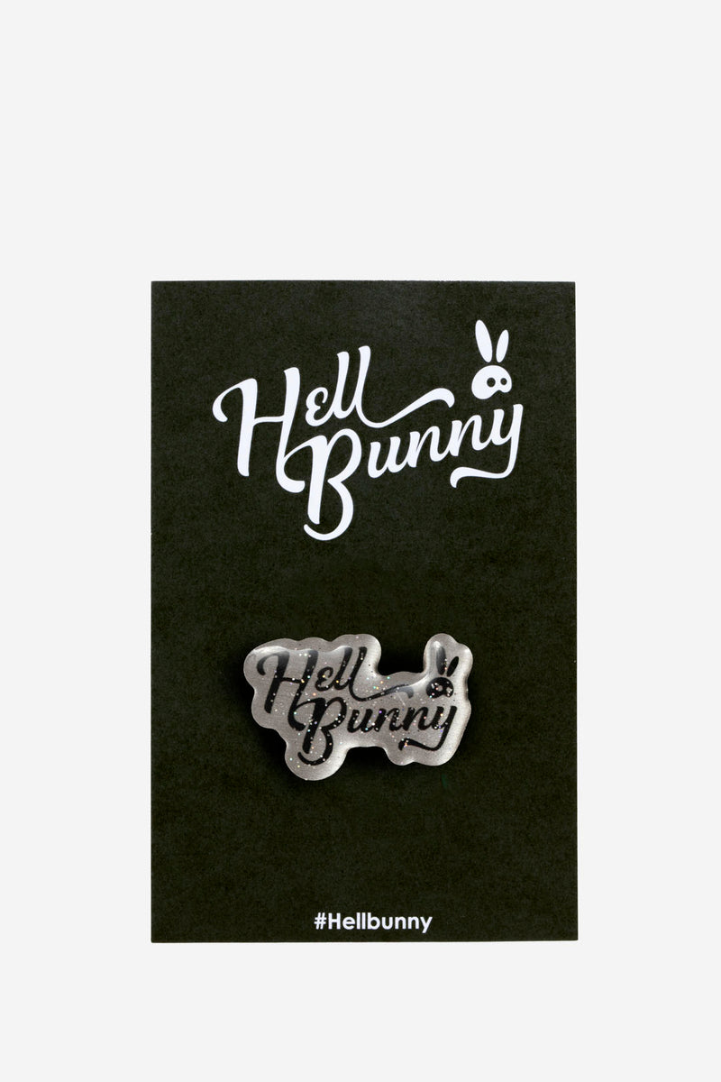 Hell Bunny Glitter Pin