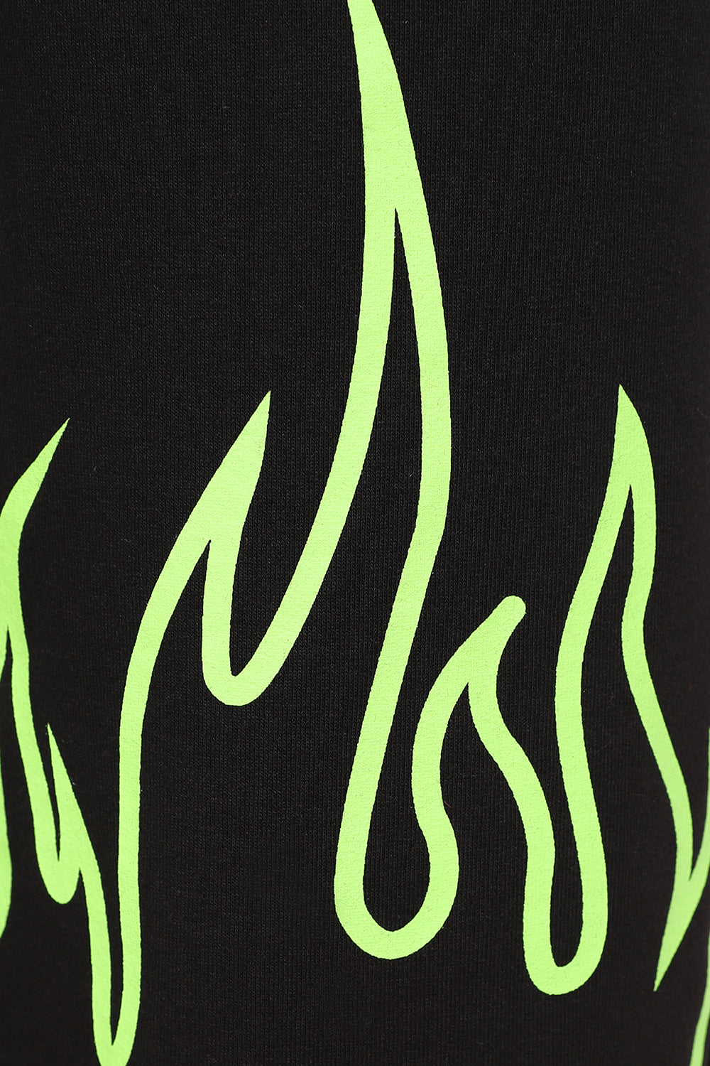 Flames Joggers Zwart-Groen