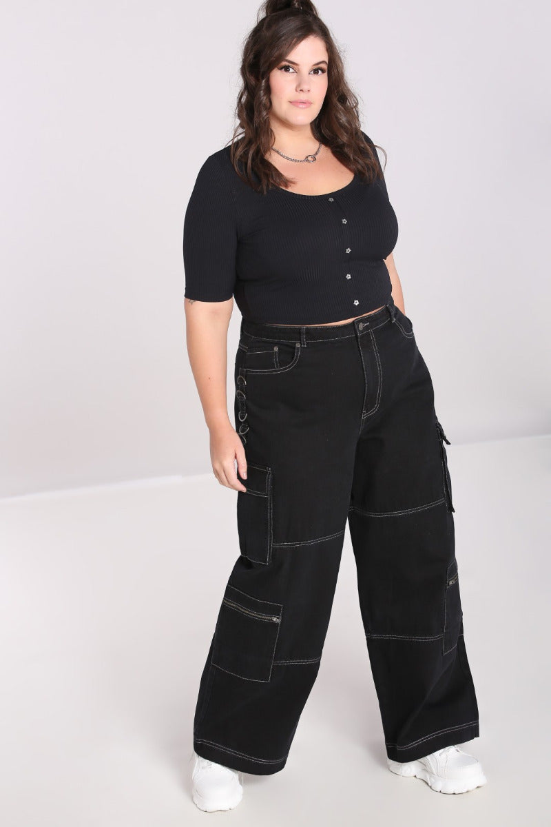 Cameron Jeans Schwarz