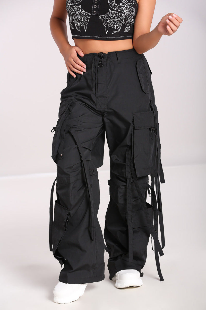 Schwarze Octopus-Hose