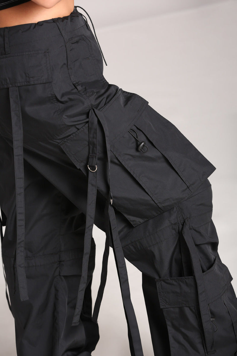 Schwarze Octopus-Hose