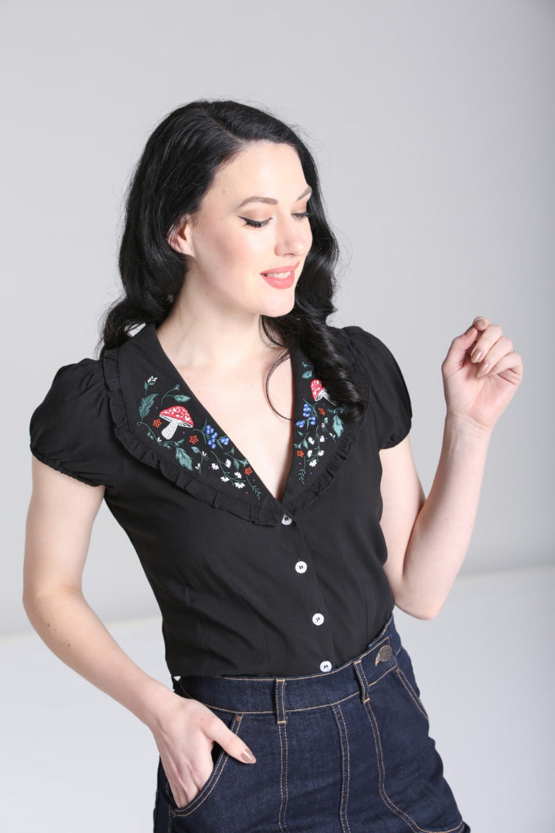 Natura Bluse