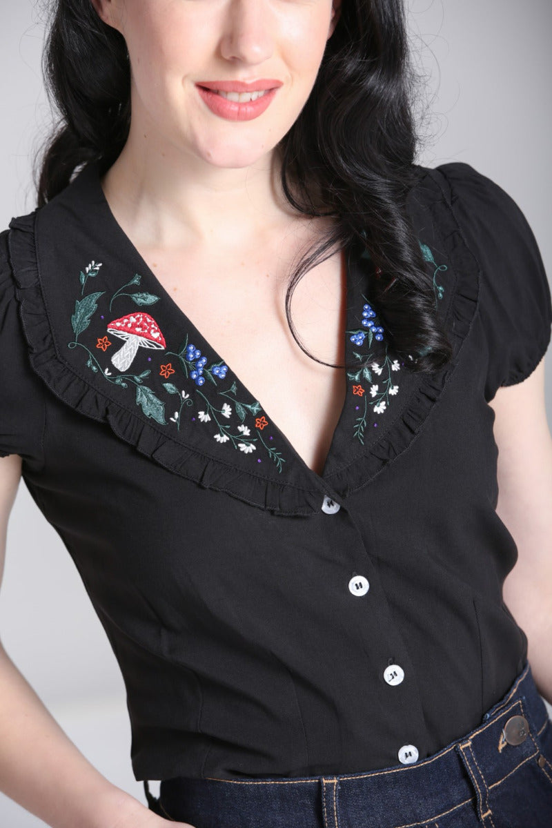 Natura Bluse