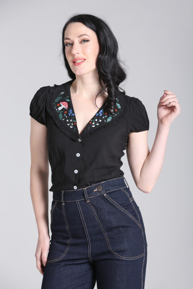 Natura Bluse