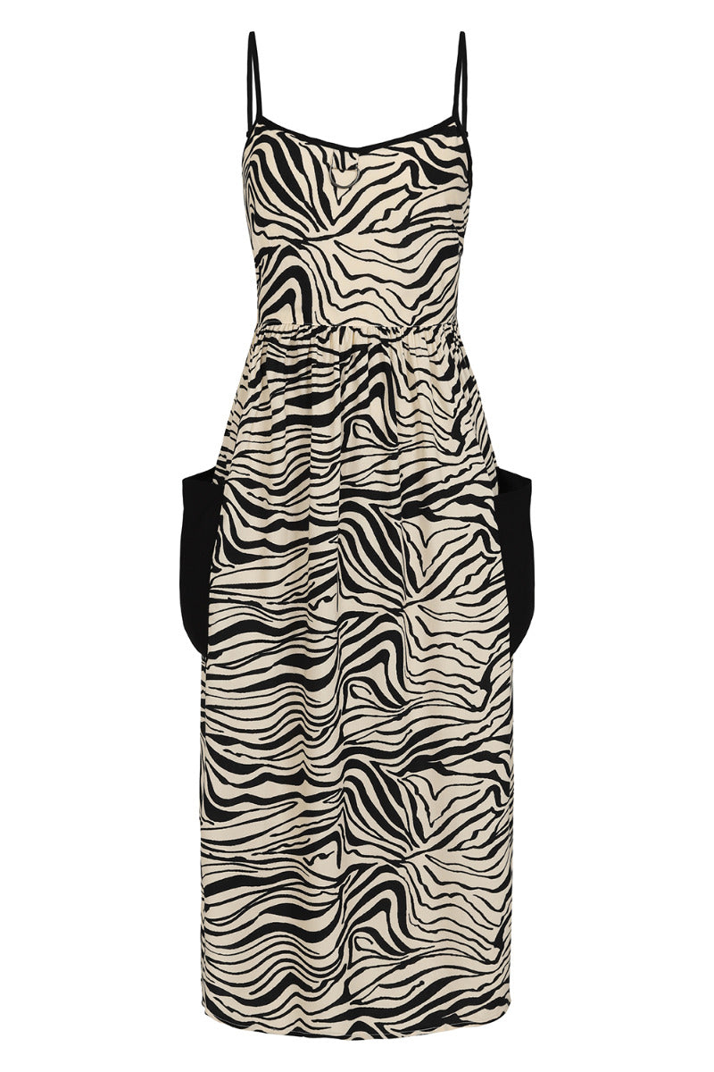Zebra Maxi  Dress