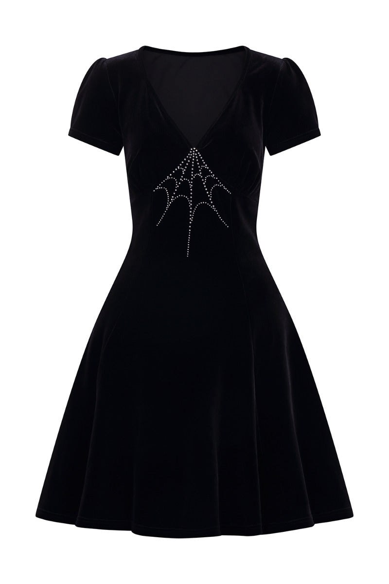 Morticia-Kleid