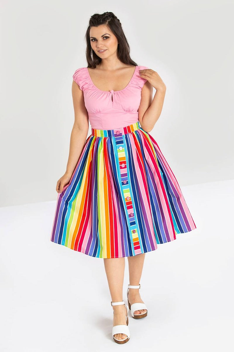 Over The Rainbow 50's Skirt