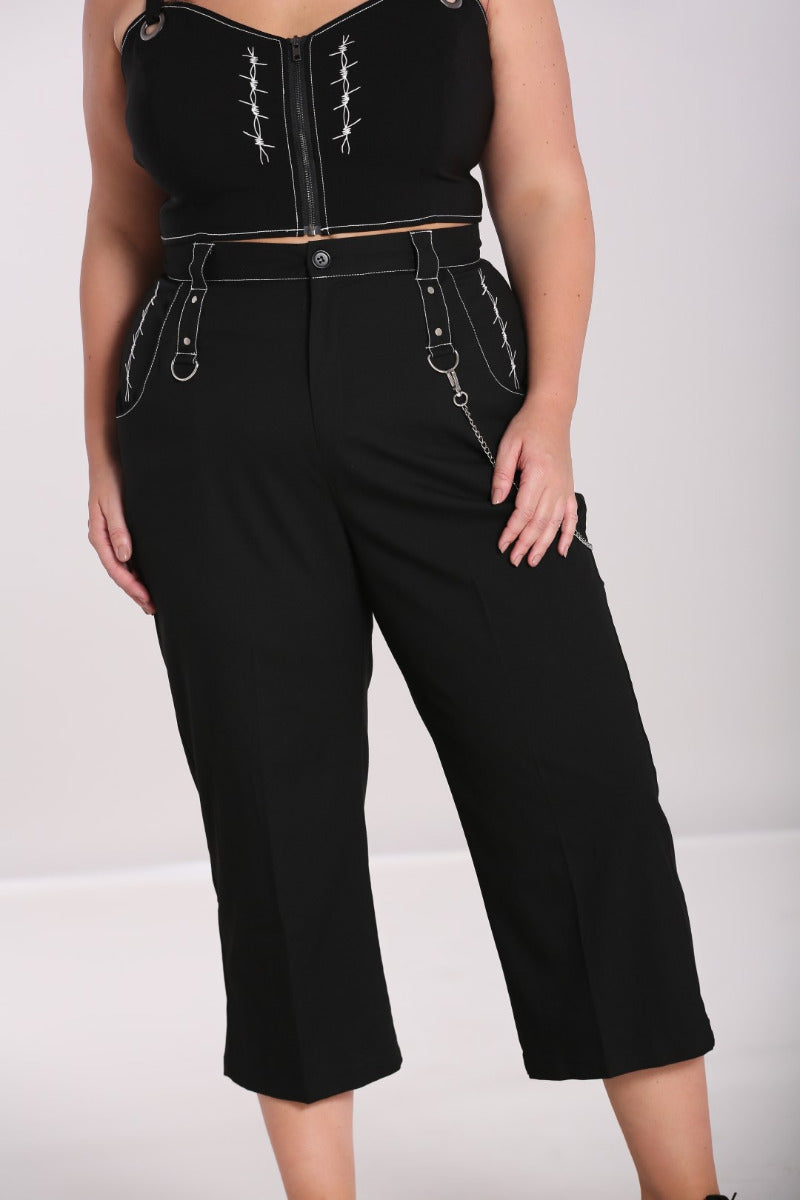 Lennox Cropped Trousers