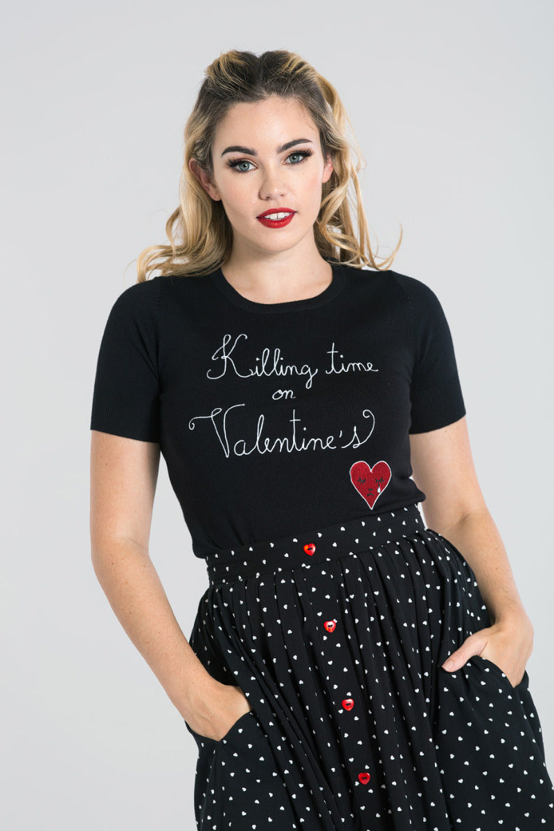 Nicht - Valentinstag Top