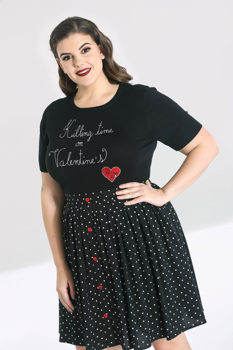 Nicht - Valentinstag Top