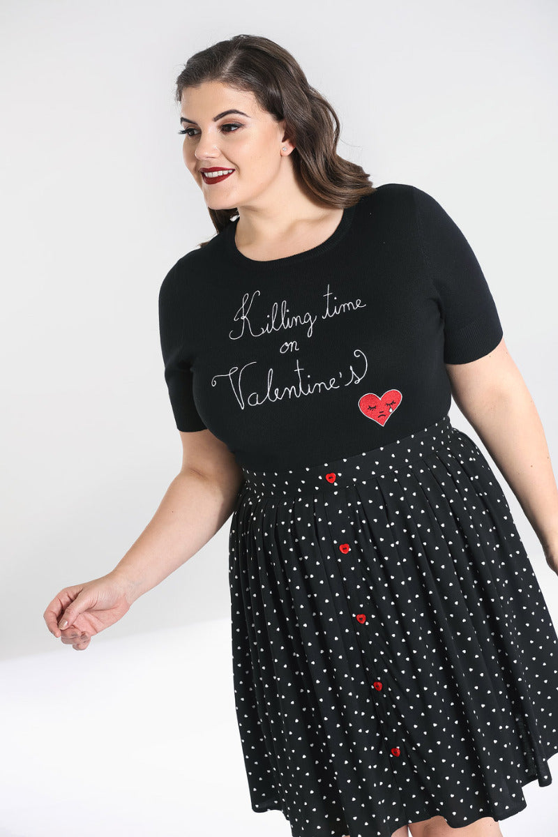 Nicht - Valentinstag Top