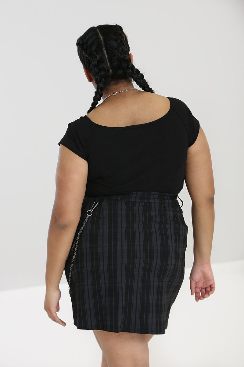 Belladonna Top Schwarz H