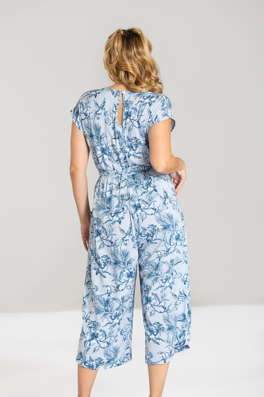 Brasilia jumpsuit blauw