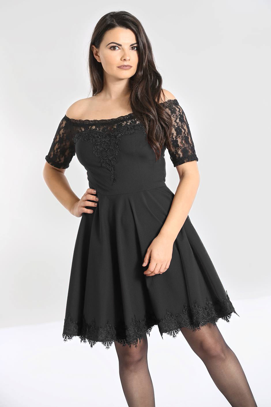 Amara Mini Dress  Hell Bunny