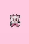 4 Eyed Kitty Pin