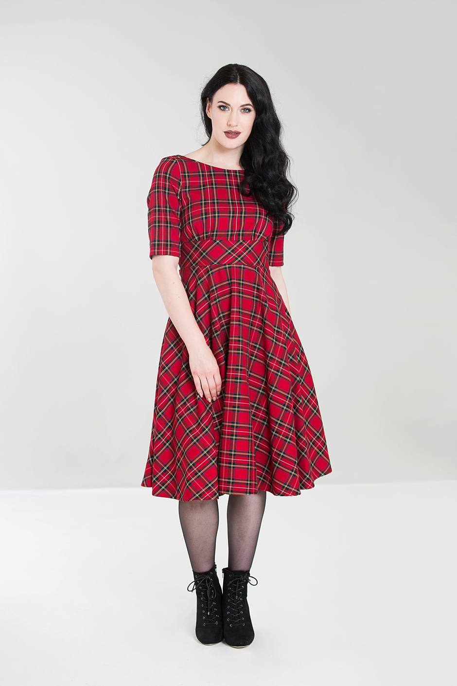 fitted lace wedding dress Irvine 50's Dress – Hell Bunny