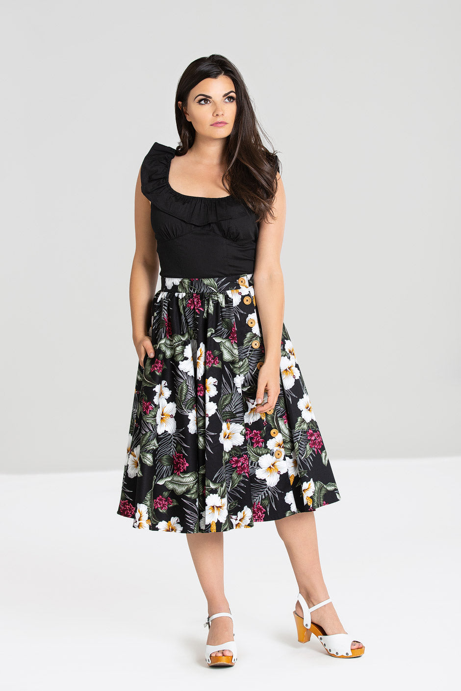 Tahiti Skirt – Hell Bunny