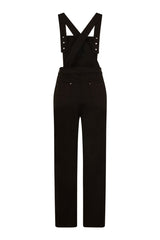 Elly May Denim Dungaree Black